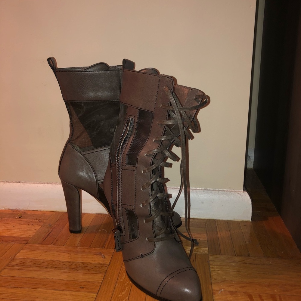 Taupe Reed Karloff Booties - Picture 3 of 4
